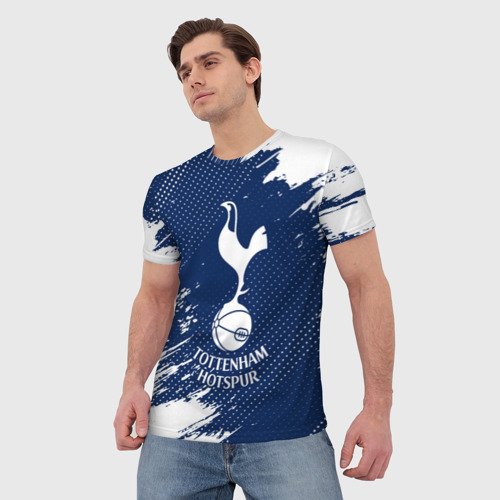 Мужская футболка 3D Tottenham Hotspur Тоттенхэм, цвет 3D печать - фото 3