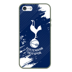 Чехол для iPhone 5/5S матовый Tottenham Hotspur Тоттенхэм