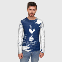 Мужской лонгслив 3D Tottenham Hotspur Тоттенхэм - фото 2