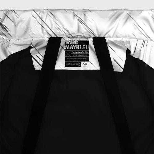 Женская зимняя куртка Oversize Бокс, цвет черный - фото 7