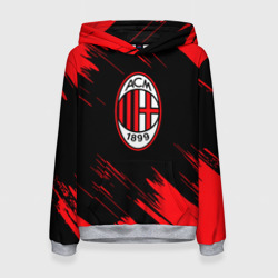 Женская толстовка 3D AC Milan