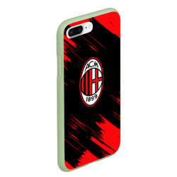 Чехол для iPhone 7Plus/8 Plus матовый AC Milan - фото 2