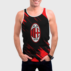 Мужская майка 3D AC Milan - фото 2