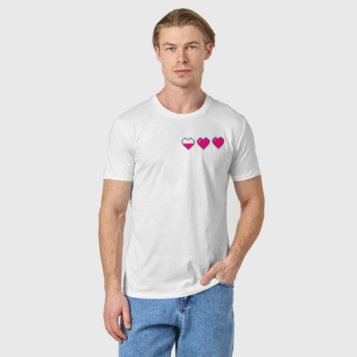 Мужская футболка хлопок Здоровье pixel  - фото 3