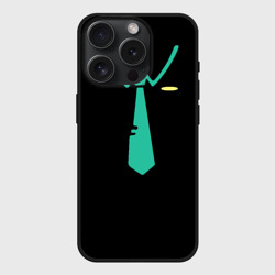 Чехол силиконовый для Apple iPhone 15 Pro матовый Вокалоид