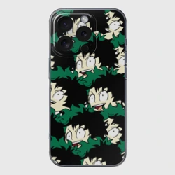 Чехол для iPhone 16 Pro Max силиконовый с защитой камеры Мидориа