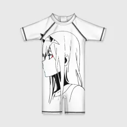 Детский купальный костюм 3D Ноль Два. Контур