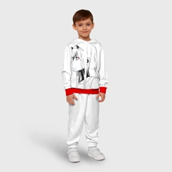 Детский костюм с толстовкой 3D Ноль Два. Контур - фото 2