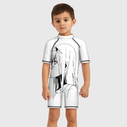 Детский купальный костюм 3D Ноль Два. Контур - фото 2