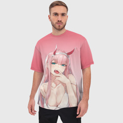 Мужская футболка oversize 3D Sexy 02 - фото 2