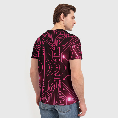 Мужская футболка 3D Scheme, цвет 3D печать - фото 4