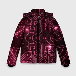 Зимняя куртка для мальчиков 3D Scheme