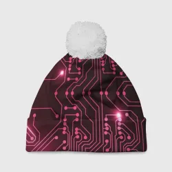 Шапка 3D c помпоном Scheme