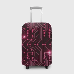 Чехол для чемодана 3D Scheme