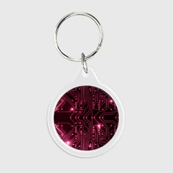 Брелок круглый Scheme