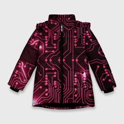 Зимняя куртка для девочек 3D Scheme