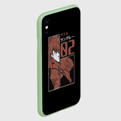 Чехол для iPhone XS Max матовый Аска Лэнгли 02 - фото 2