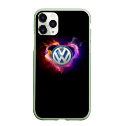 Чехол для iPhone 11 Pro матовый Volkswagen