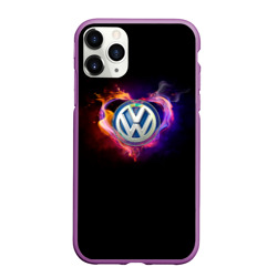 Чехол для iPhone 11 Pro Max матовый Volkswagen