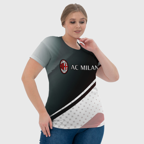 Женская футболка 3D AC MILAN / МИЛАН - фото 6