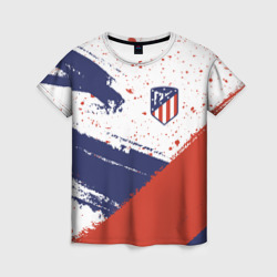 Женская футболка 3D Atletico Madrid Атлетико