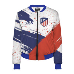 Женский бомбер 3D Atletico Madrid Атлетико