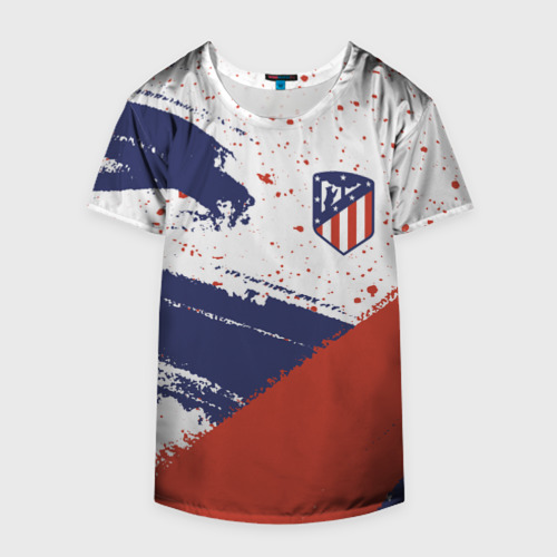 Накидка на куртку 3D Atletico Madrid Атлетико, цвет 3D печать - фото 4