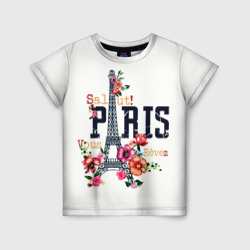 Детская футболка 3D Париж