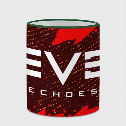 Кружка с полной запечаткой EVE ECHOES / ИВ ЭХО, цвет Кант зеленый - фото 4