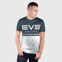 Мужская футболка 3D Slim EVE online Ив онлайн - фото 2
