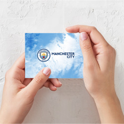Поздравительная открытка Manchester city Манчестер Сити - фото 2