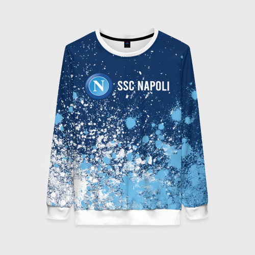 Женский свитшот 3D SSC NAPOLI / Наполи, цвет 3D печать