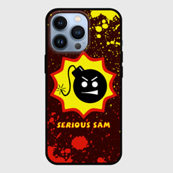 Чехол для iPhone 13 Pro Serious Sam Крутой Сэм