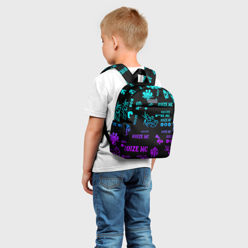 Детский рюкзак 3D с принтом Noize MC, фото на моделе #1