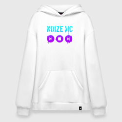 Худи SuperOversize хлопок Noize MC - neon