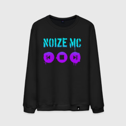 Мужской свитшот хлопок Noize MC - neon