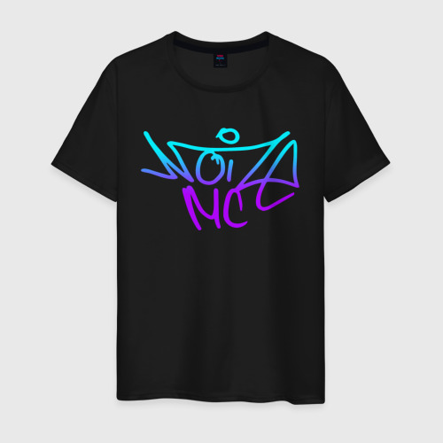 Мужская футболка хлопок Noize MC., цвет черный