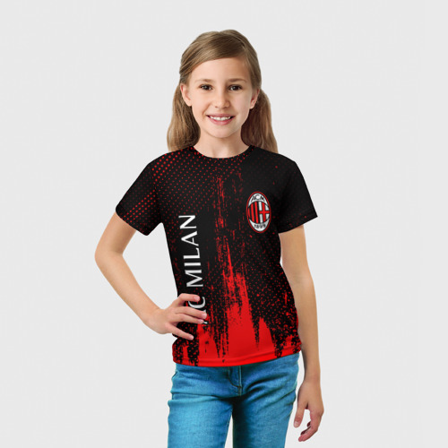 Детская футболка 3D AC MILAN / МИЛАН - фото 5