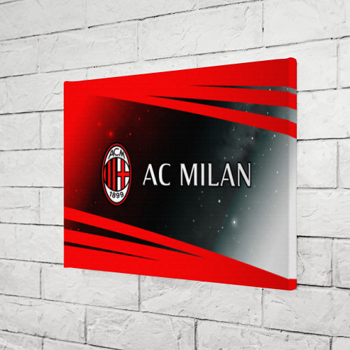 Холст прямоугольный AC MILAN / МИЛАН, цвет 3D печать - фото 3