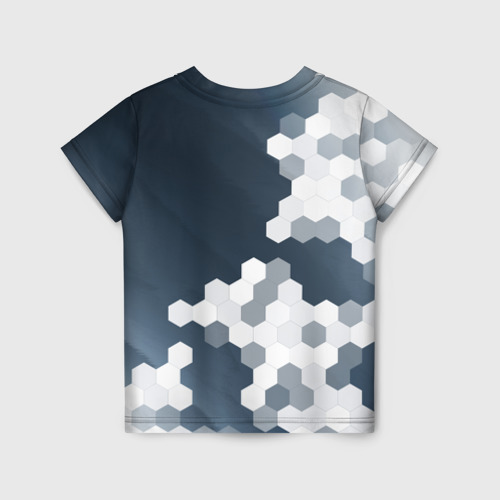 Детская футболка 3D с принтом EVE ONLINE / ИВ ОНЛАЙН, вид сзади #1