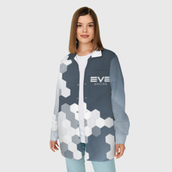 Женская рубашка oversize 3D EVE online Ив онлайн - фото 2