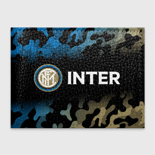 Обложка для студенческого билета Inter Интер, цвет синий