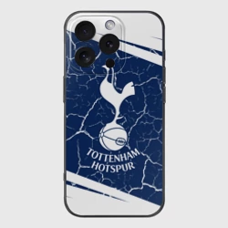 Чехол для iPhone 16 Pro силиконовый с защитой камеры Tottenham Hotspur Тоттенхэм