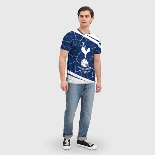 Мужская футболка 3D Tottenham Hotspur Тоттенхэм, цвет 3D печать - фото 5