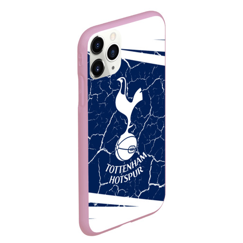 Чехол для iPhone 11 Pro Max матовый Tottenham Hotspur Тоттенхэм, цвет розовый - фото 3