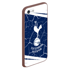 Чехол для iPhone 5/5S матовый Tottenham Hotspur Тоттенхэм - фото 2