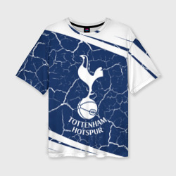 Женская футболка oversize 3D Tottenham Hotspur Тоттенхэм