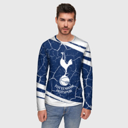 Мужской лонгслив 3D Tottenham Hotspur Тоттенхэм - фото 2