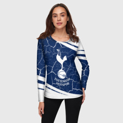 Женский лонгслив 3D Tottenham Hotspur Тоттенхэм - фото 2