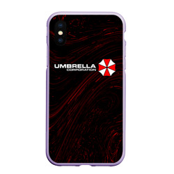 Чехол для iPhone XS Max матовый Umbrella Corp Амбрелла